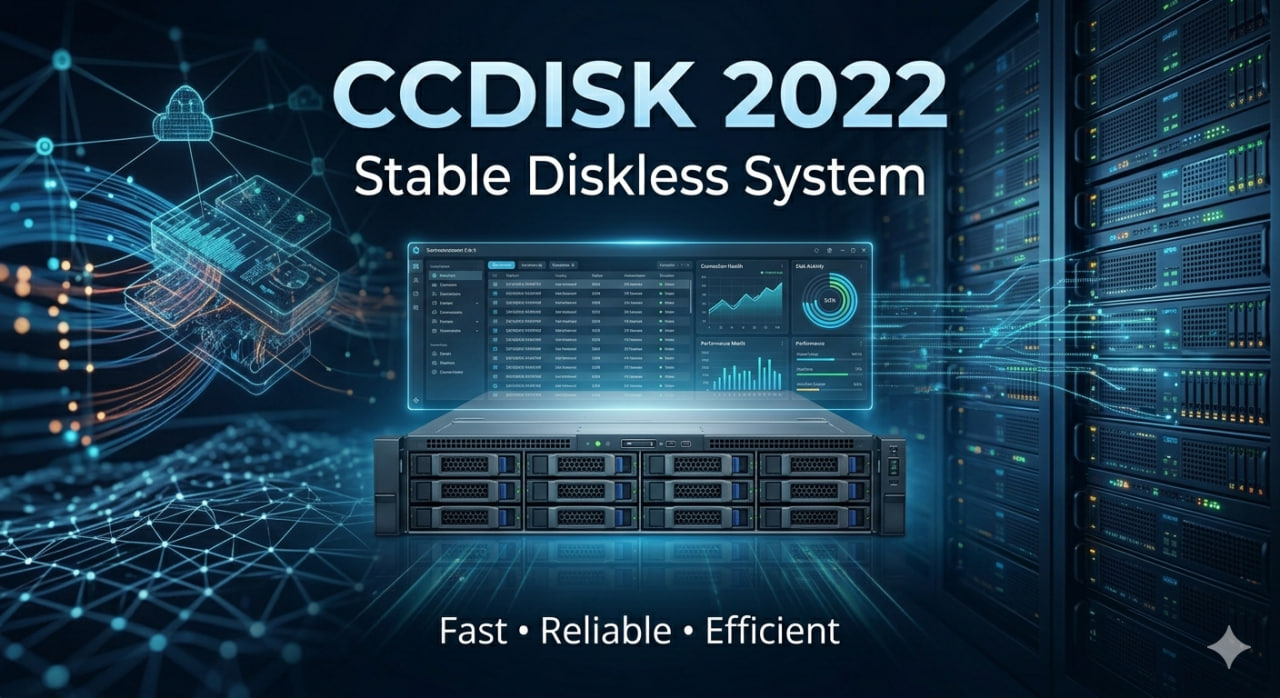 CCDISK stable diskless system